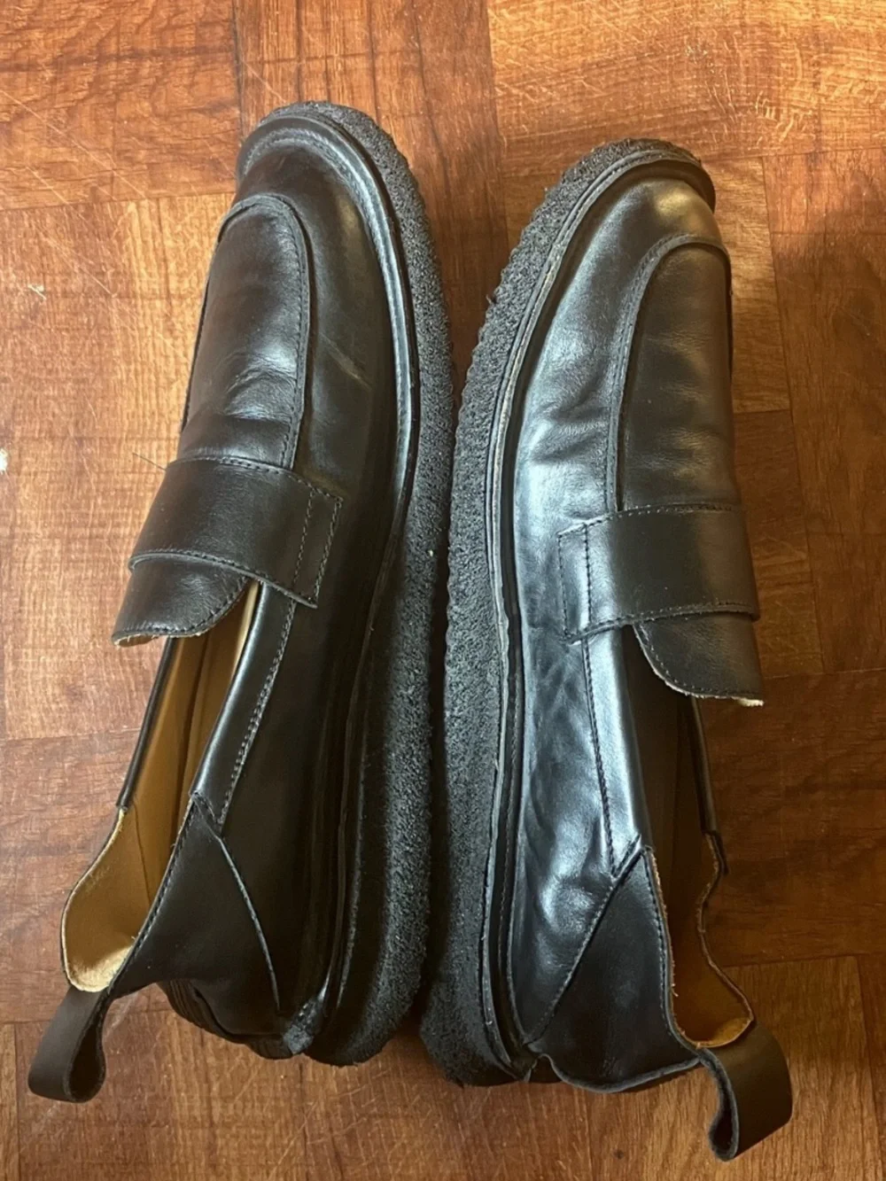 Moma Mens Black Loafer Ar Lux 43